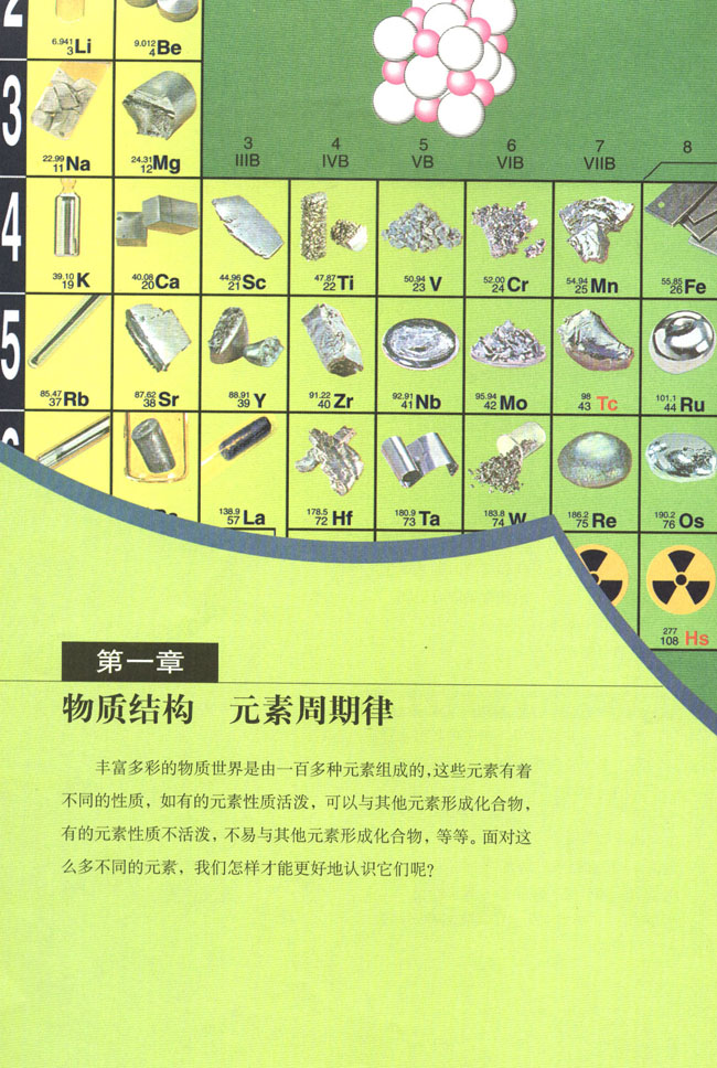 第一章物质结构元素周期律 人教版高中化学必修2 高中课本 中学课本网